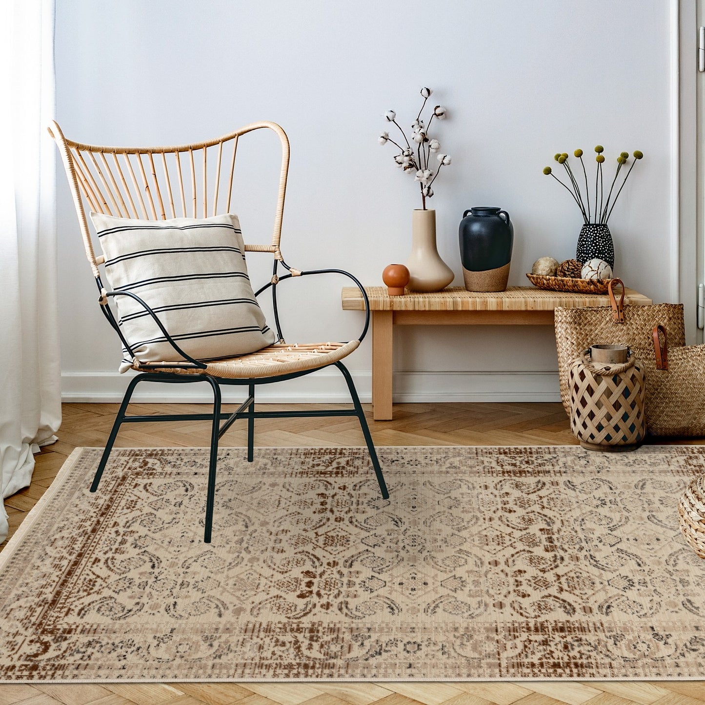 Charin 625 Tæppe Orientalsk Design Med Brugt Look - Billede 2