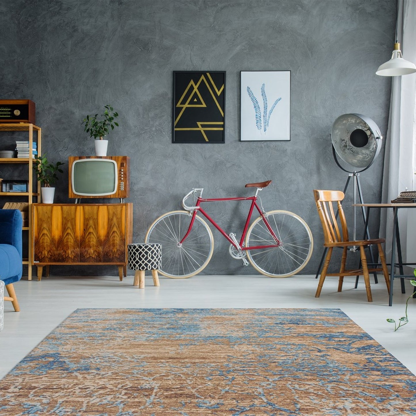 Blaze 625 Jacquard Tæppe Med Vintage Udtryk - Billede 2