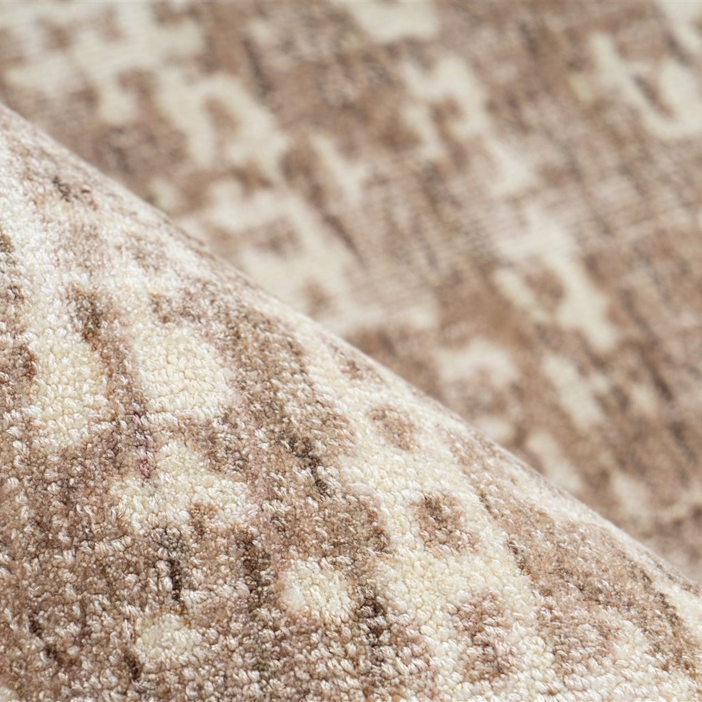 Puerto 225 Tæppe I Kort Luv Beige/creme - Billede 3