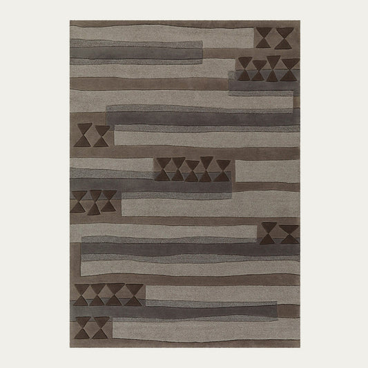 Spirit 3116 Tæppe Geometrisk Design I Kort Luv - Hovedbillede