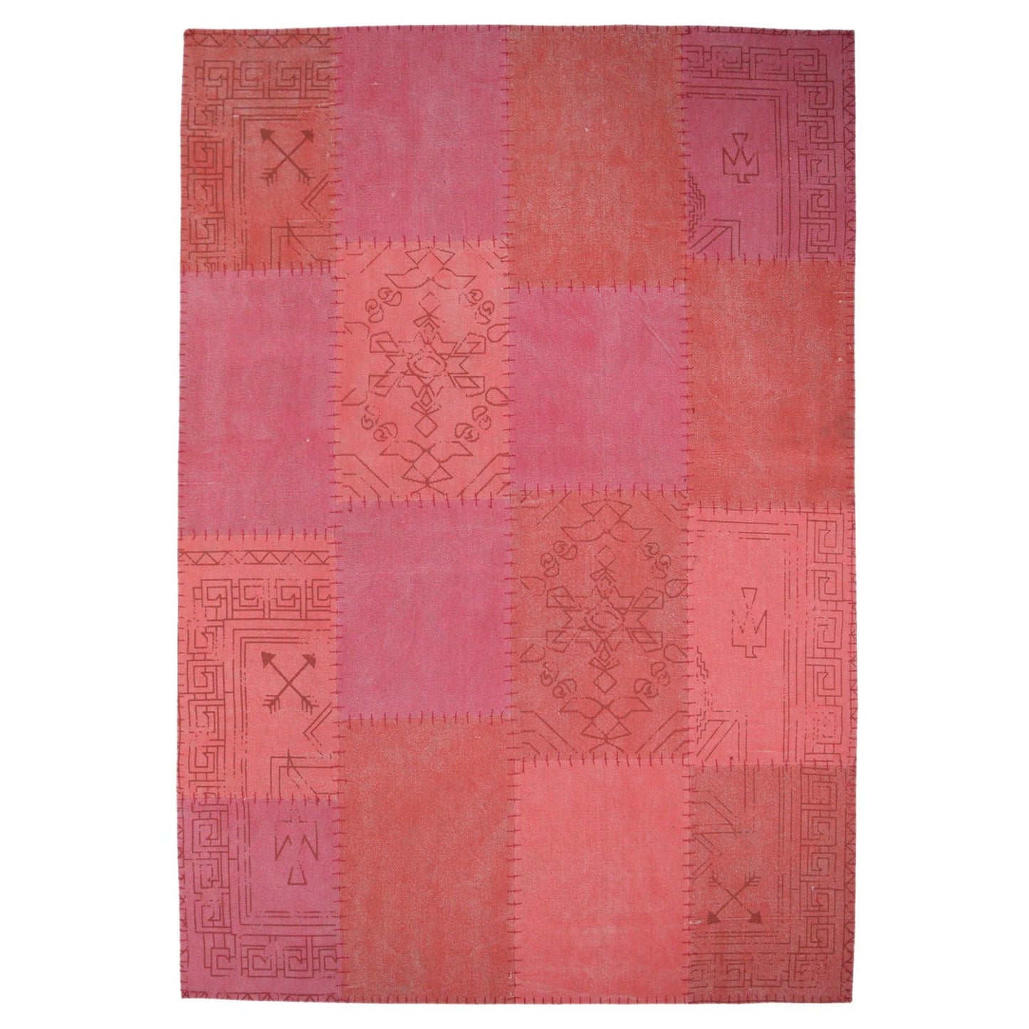 Lyrical 210 Tæppe Patchwork I Vintage Look - Variant 13L6P-120-170