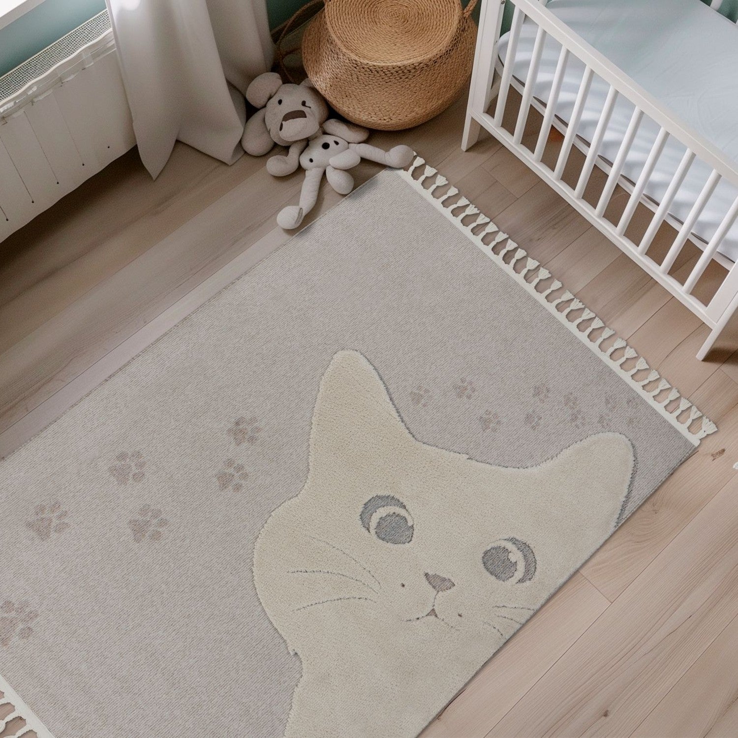 Modena 421 Cats Tæppe Katte Motiv I Kort Luv - Billede 4