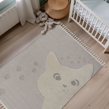 Modena 421 Cats Tæppe Katte Motiv I Kort Luv - Billede 4