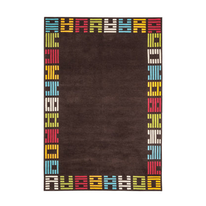 Joy 4096 Tæppe Flerfarvet Motiv Med Kort Luv - Variant WFBAY-170-240-E