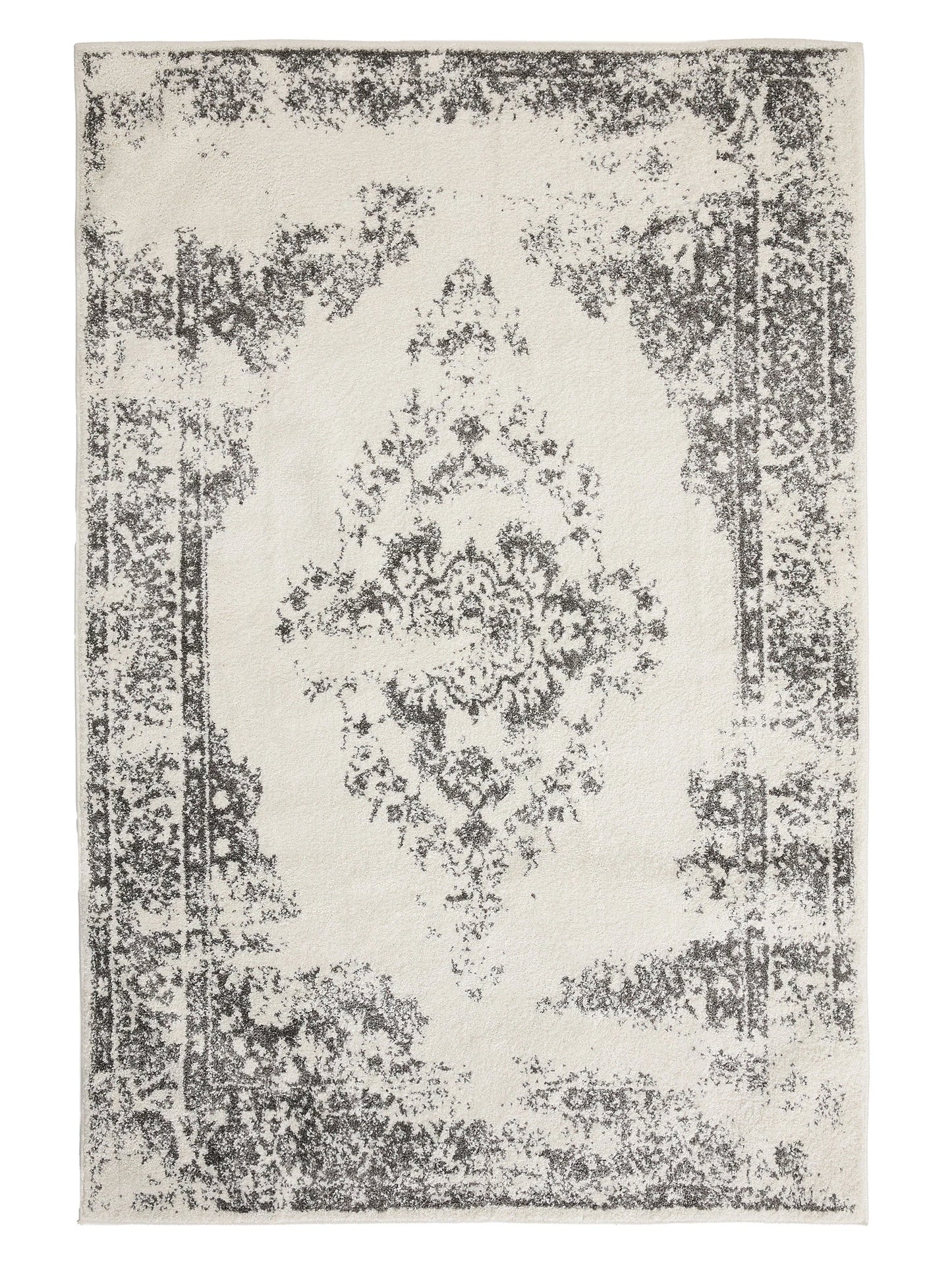 ZOE Creme Grå Tæppe - Billede 2