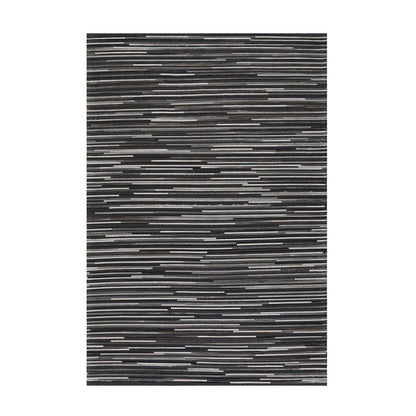 Wild 8023 Tæppe Patchwork Udtryk Med Læder - Variant YFNQ6-170-240