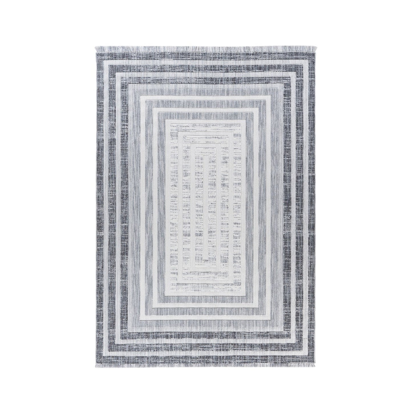Sarai 125 Tæppe Med Grafisk Design Kort Luv - Variant WJ2D5-160-230