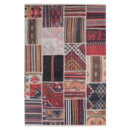 Atoil 273 Tæppe Patchwork Boho Design - Variant G2WD7-200-290