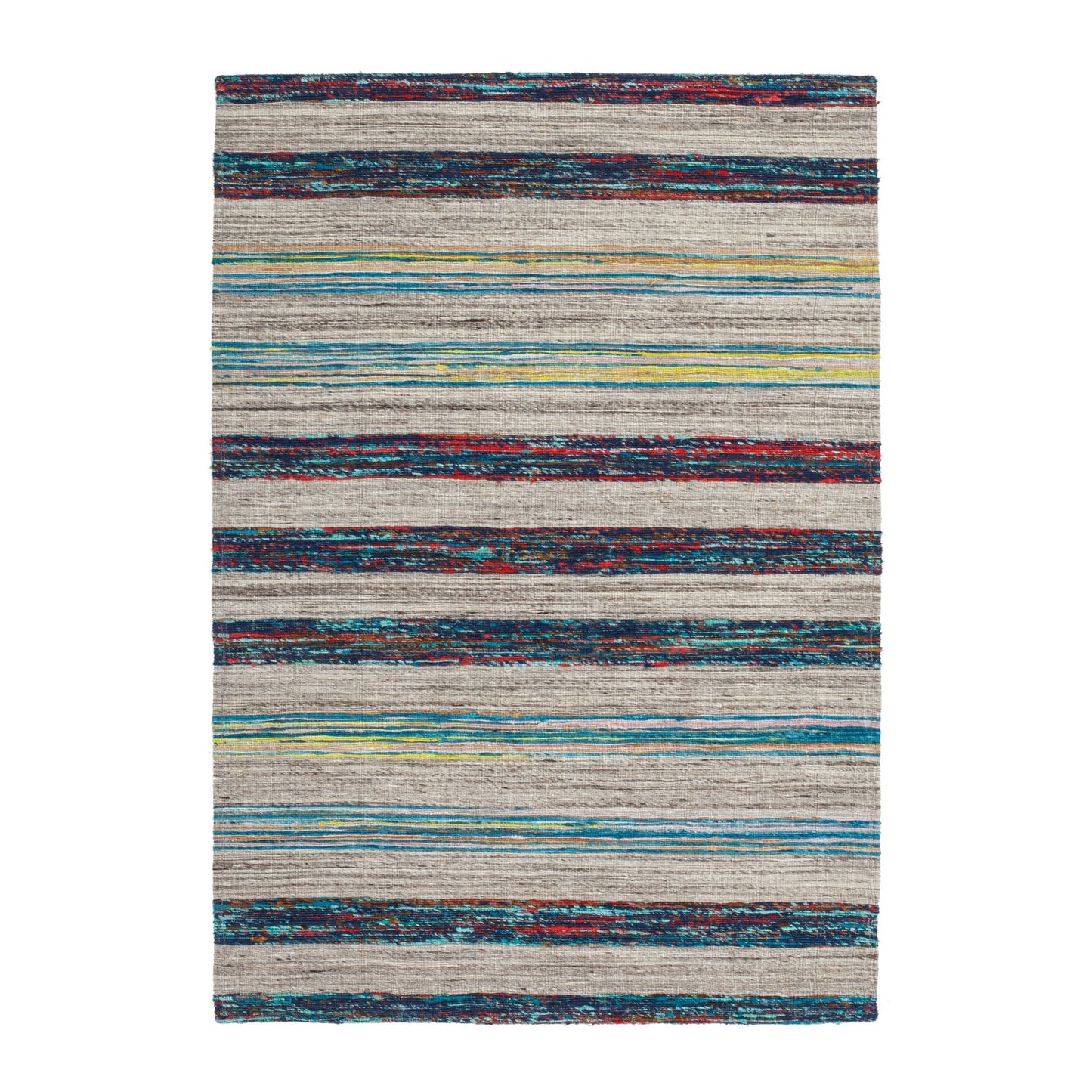Duarte 210 Håndvævet Kilim Tæppe I Uld Og Silke - Variant PU4EZ-160-230