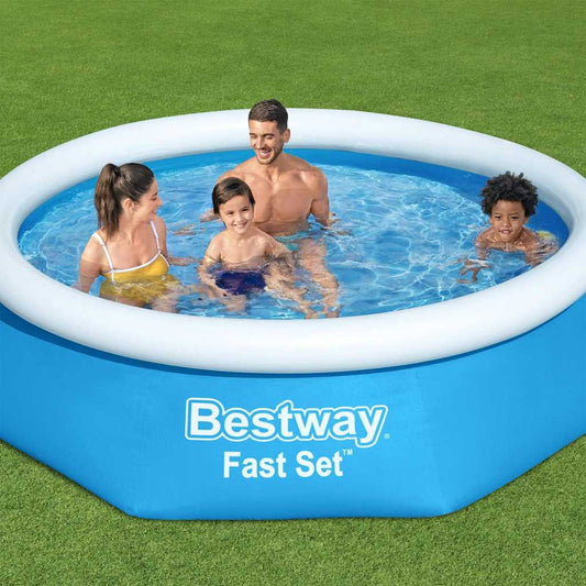 Bestway Oppustelig Swimmingpool Fast Set 244X66 Cm Rund 57265