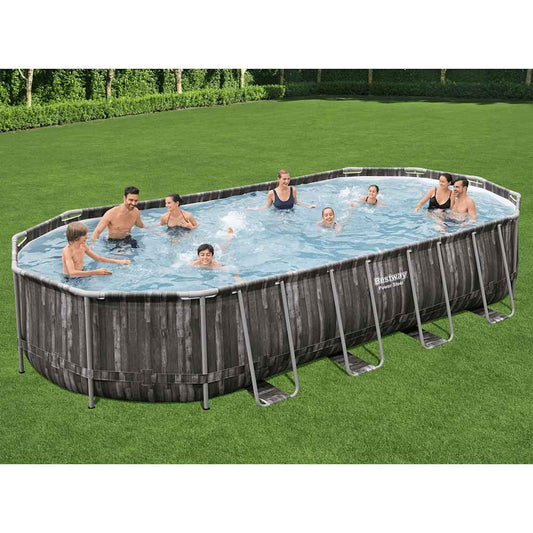 Bestway Swimmingpool 7,32X3,66X1,22 M Oval