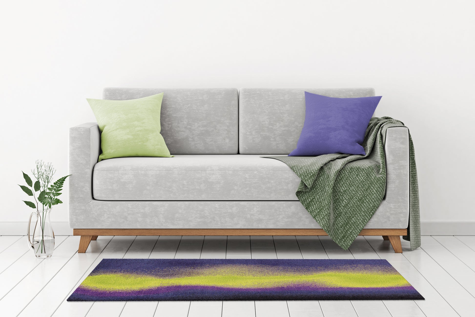 Living Mat 28 Dørmåtte Kort Luv - Billede 3