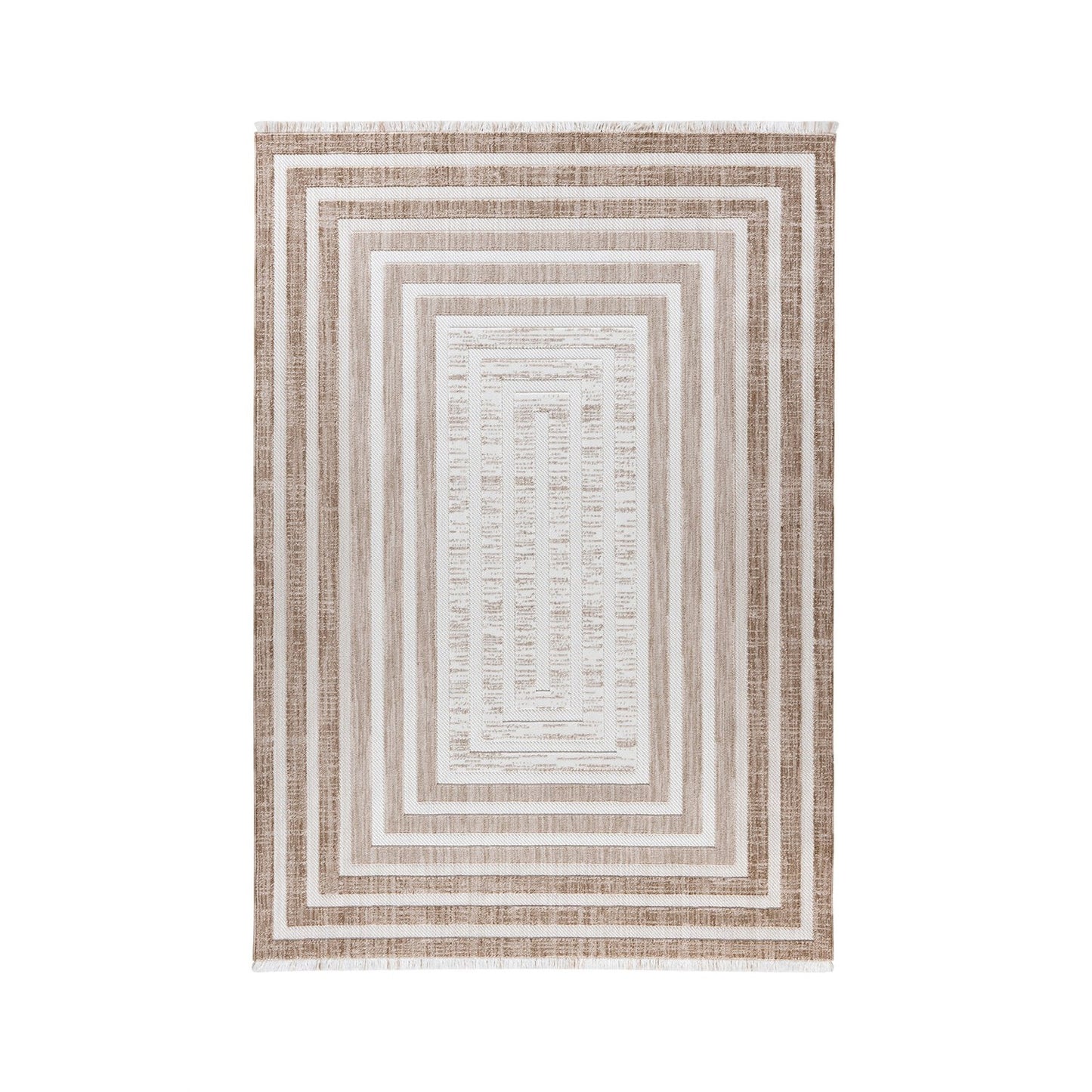 Sarai 125 Tæppe Med Grafisk Design Kort Luv - Variant ZCPC4-160-230