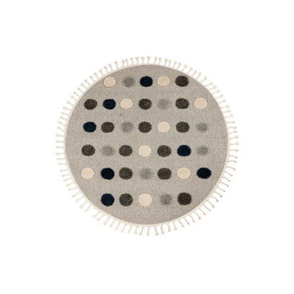 Modena 419 Dots Tæppe Med Prikdesign - Variant UZKD9-133-133