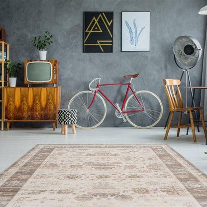 Baroque 1025 Tæppe Med Frynser Og Vintage Udtryk - Billede 2