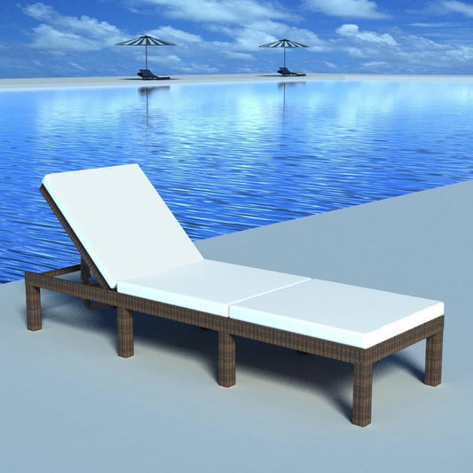 Liggestol Med Hynde Polyrattan