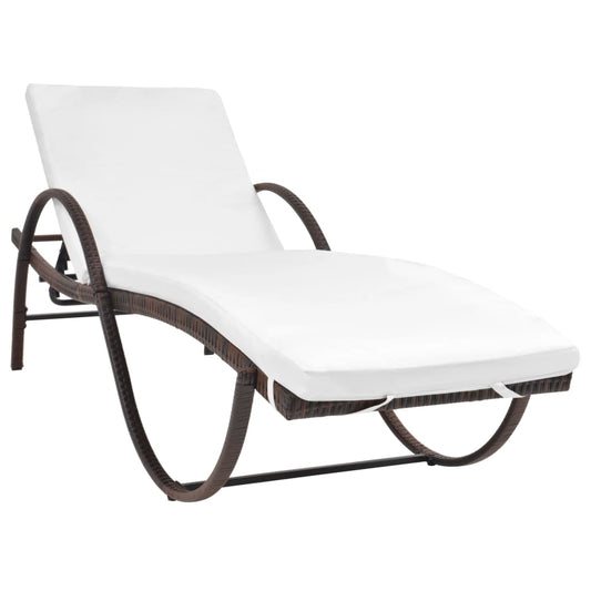 Liggestol Med Hynde Polyrattan