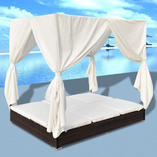 Solseng Med Gardiner Polyrattan