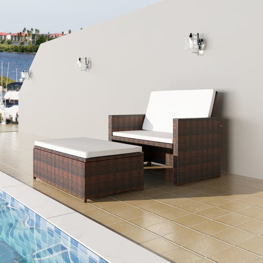 Havesofa Polyrattan