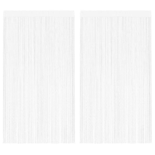 Trådgardiner 2 Stk. 100 X 250 Cm