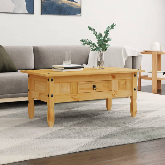 Sofabord I Mexicansk Fyrretræ Corona-Serien 100 X 55 X 44 Cm