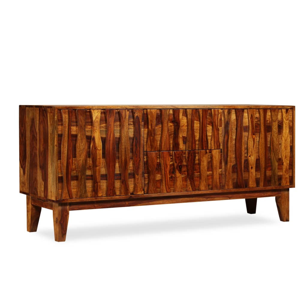 Skænk 160X45X70 Cm Massivt Sheeshamtræ