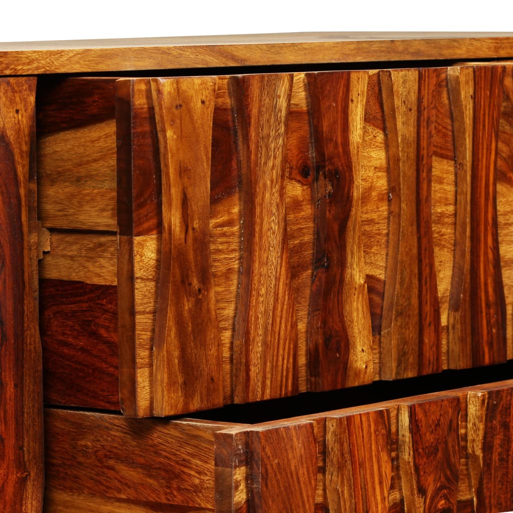 Skænk 160X45X70 Cm Massivt Sheeshamtræ