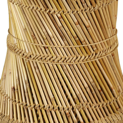 Sofabord 60x60x45 Cm Ottekantet Bambus - Billede 8