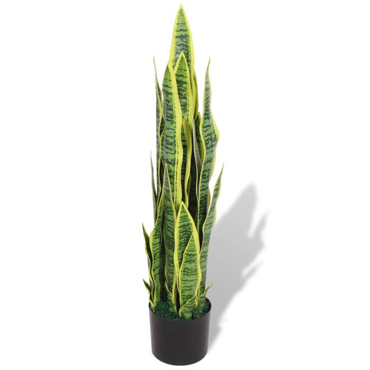 Kunstig Sansevieria-Plante Med Urtepotte 90 Cm