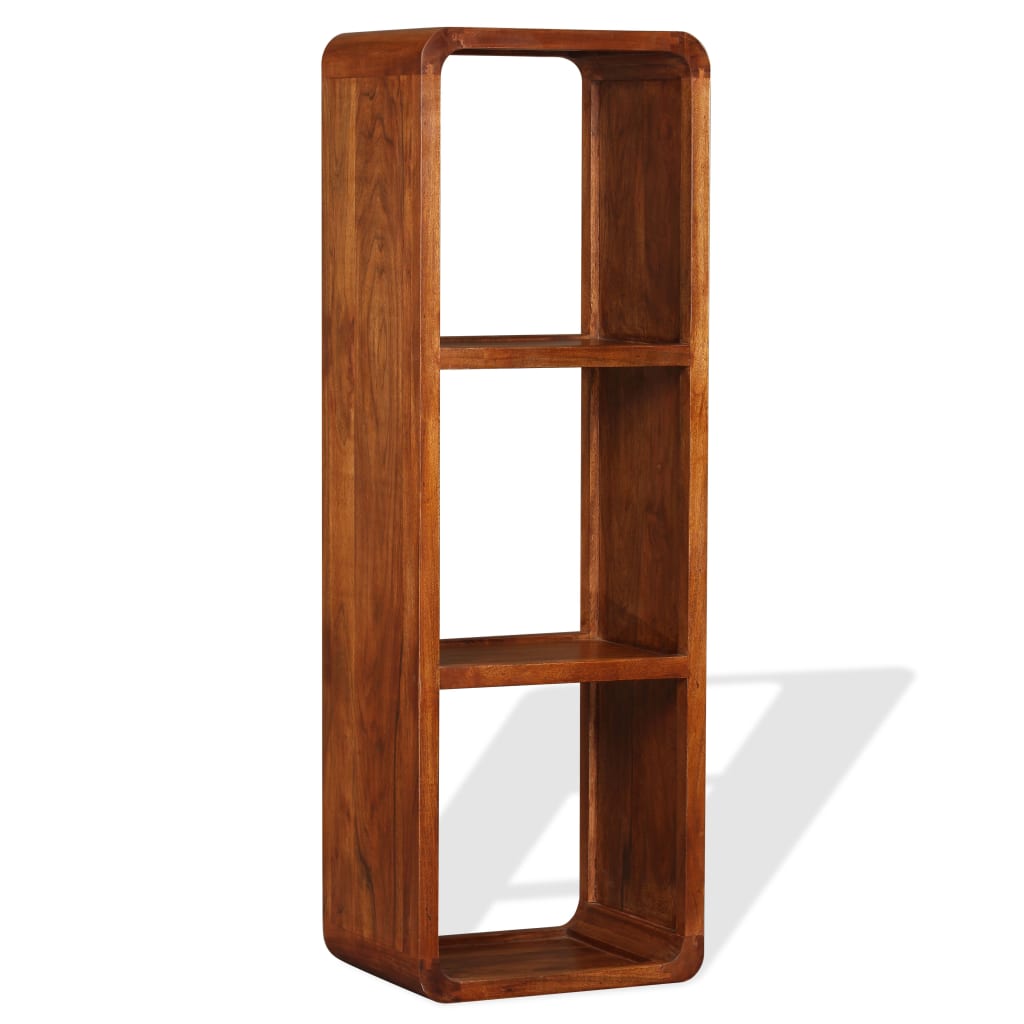 Tv-skab 120x30x40 Cm Massivt Træ Honningfarvet Finish - Billede 7