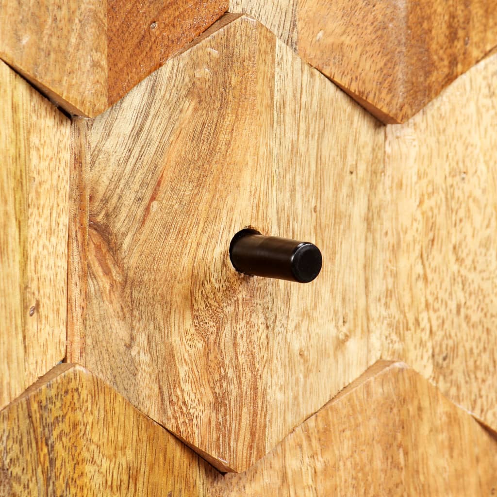 Tv-Skab I Massivt Mangotræ 118 X 35 X 40 Cm