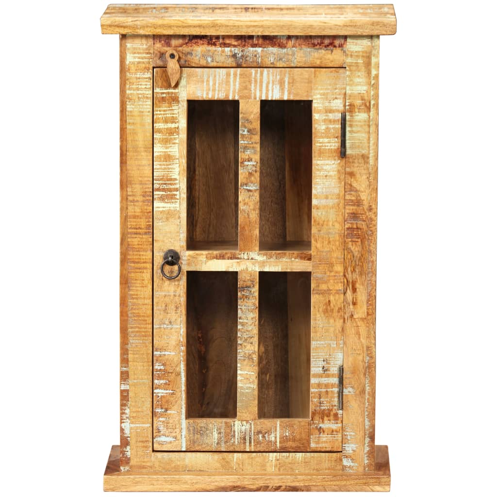 Vægskab 44x21x72 Cm Massivt Genbrugstræ - Billede 2