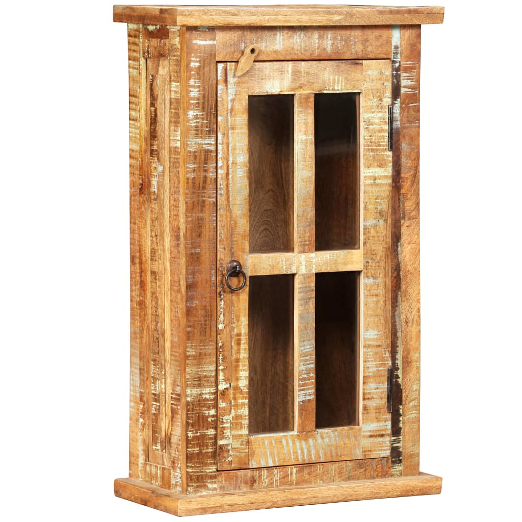 Vægskab 44x21x72 Cm Massivt Genbrugstræ - Billede 11