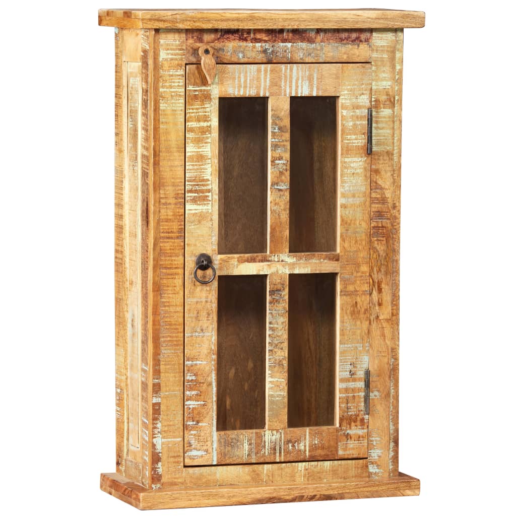 Vægskab 44x21x72 Cm Massivt Genbrugstræ - Billede 8