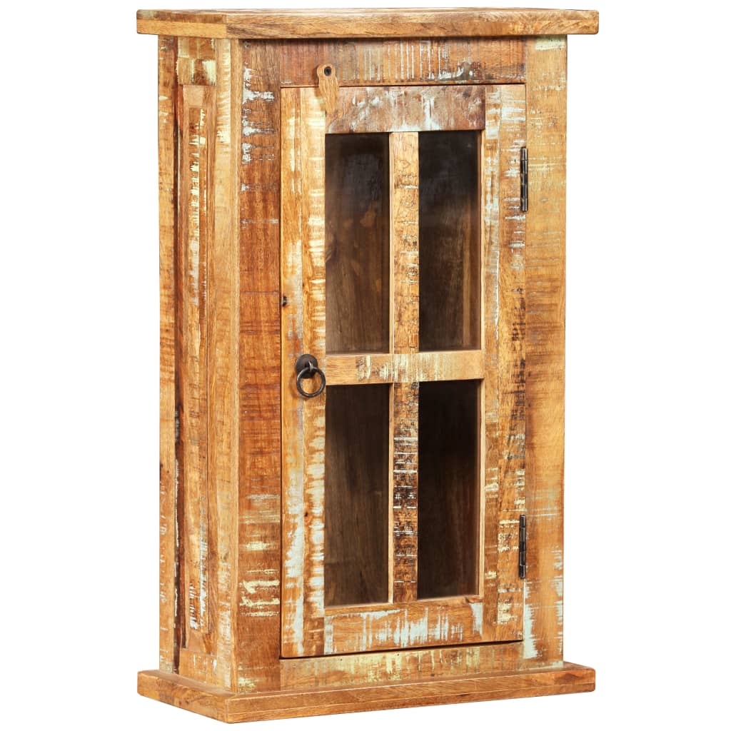 Vægskab 44x21x72 Cm Massivt Genbrugstræ - Billede 9
