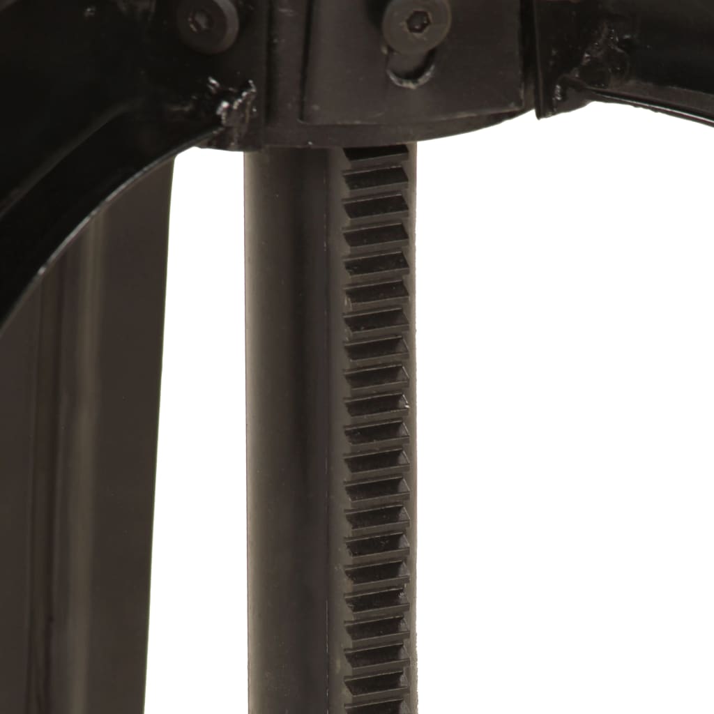 Barbord 75x(76-110) Cm Massivt Genbrugstræ - Billede 8