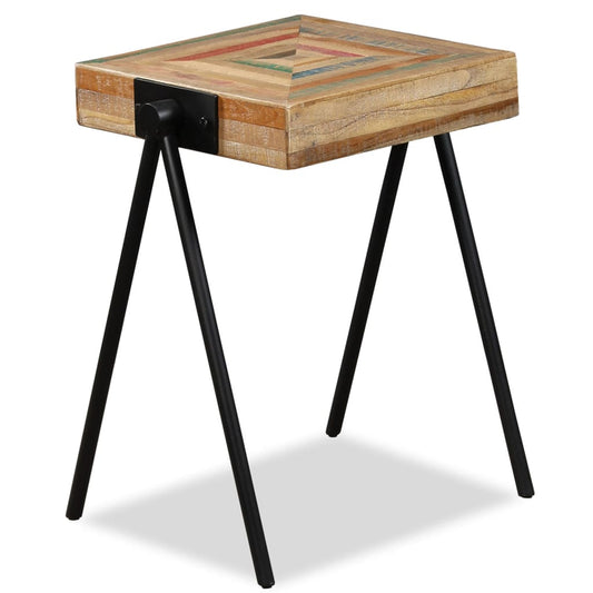 Sidebord Massiv Genbrugstræ Teak