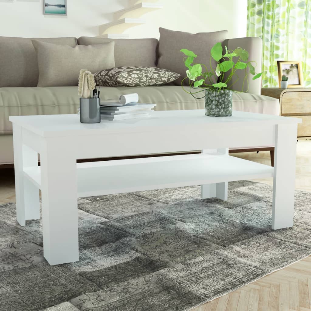 Sofabord 110X65X48 Cm Konstrueret Træ