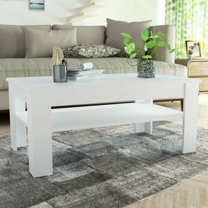 Sofabord 110X65X48 Cm Konstrueret Træ