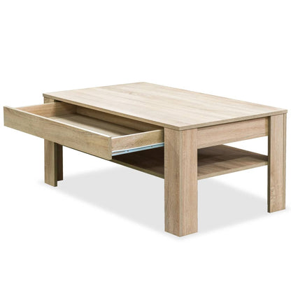 Sofabord 110X65X48 Cm Konstrueret Træ