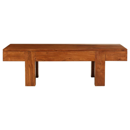 Sofabord 100x50x30 Cm Massivt Akacietræ Med Honningfinish - Billede 2