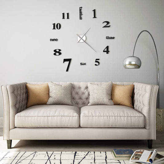 3D-Vægur Moderne Design 100 Cm Xxl