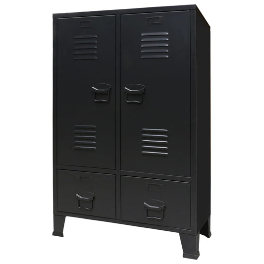 Garderobe I Metal Industriel Stil 67 X 35 X 107 Cm