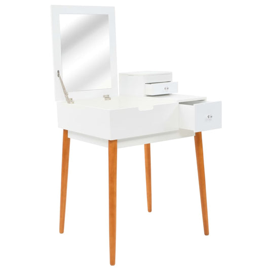 Sminkebord Med Spejl Mdf 60 X 50 X 86 Cm