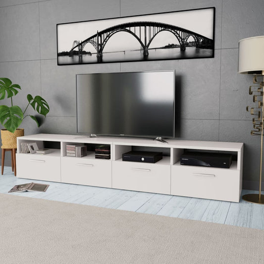Tv-Borde 2 Stk. 95X35X36 Cm Konstrueret Træ