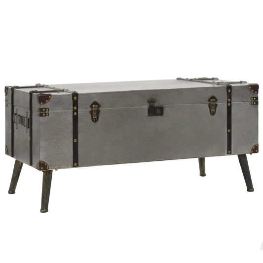 Sofabord Mdf Og Aluminium 102 X 51 X 47,5 Cm