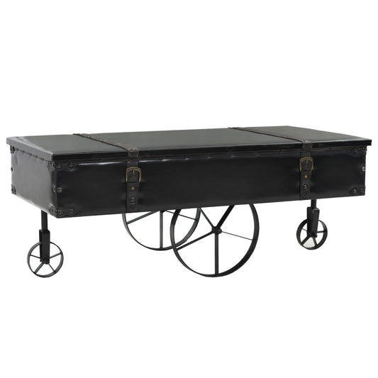 Sofabord Mdf Og Fyrretræ 110 X 55 X 43 Cm