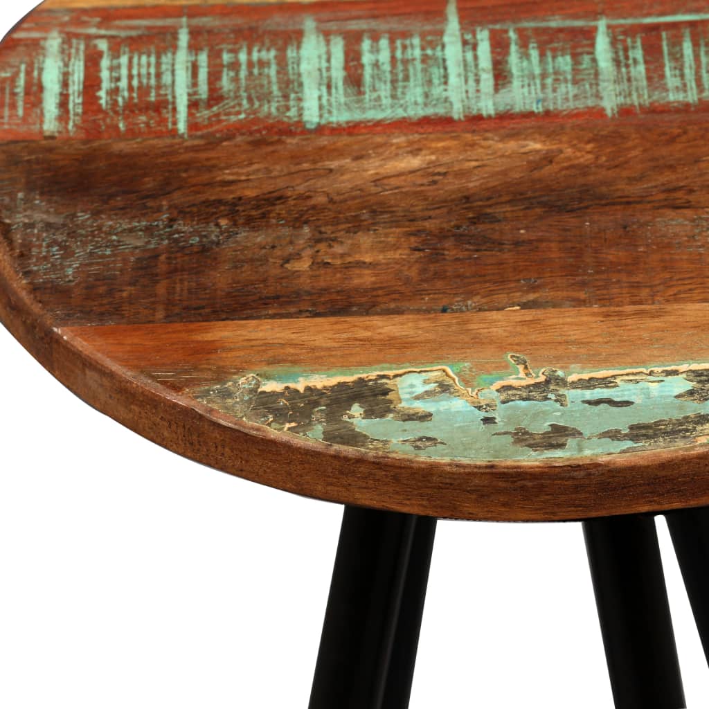 Barsæt 3 Dele Massivt Akacietræ Og Genbrugstræ - Billede 11