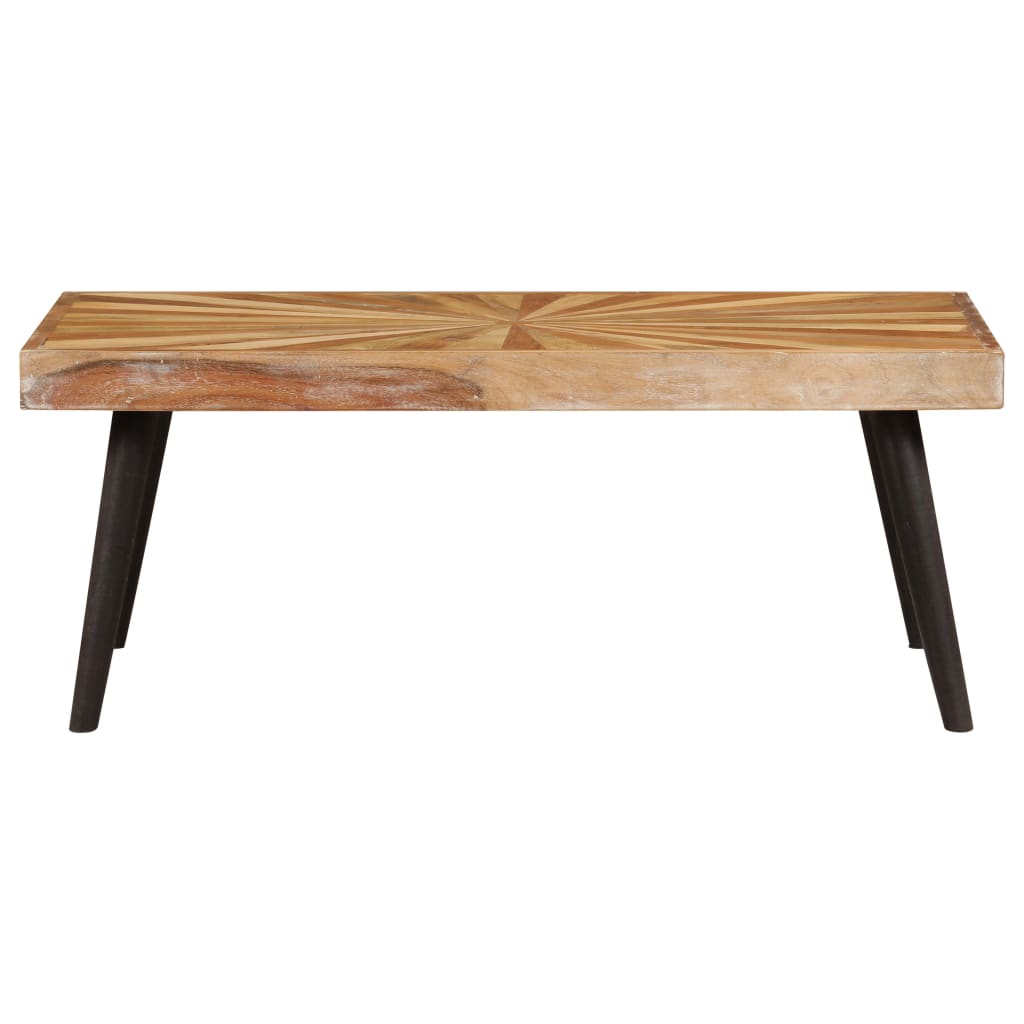 Sofabord 90X55X36 Cm Massivt Mangotræ