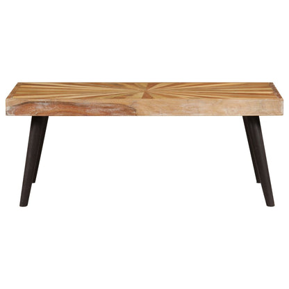 Sofabord 90X55X36 Cm Massivt Mangotræ